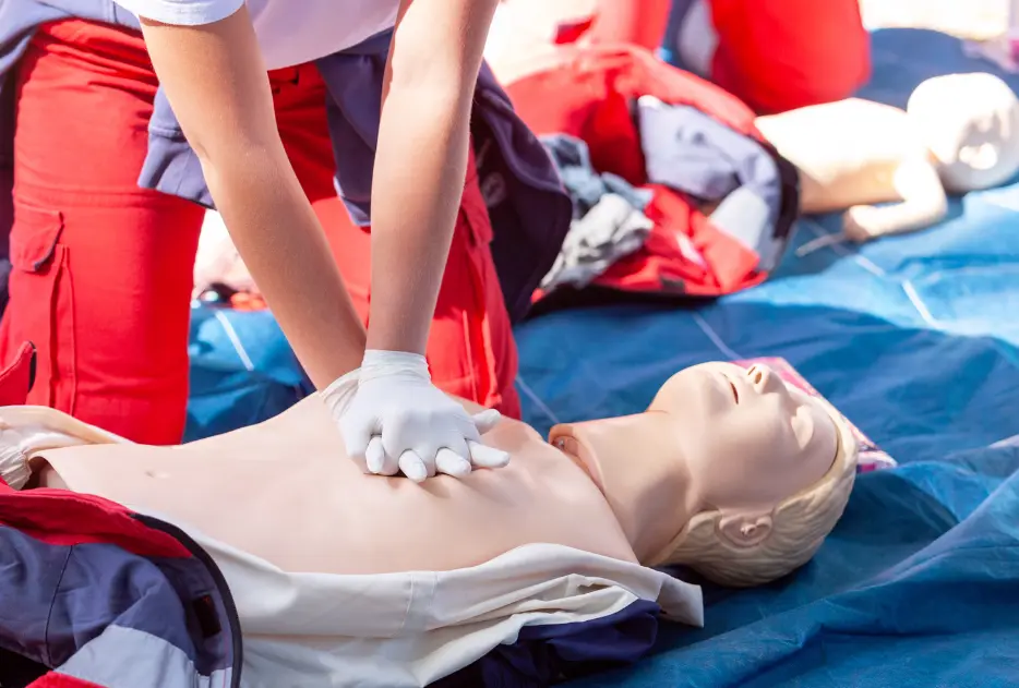 CPR close-up